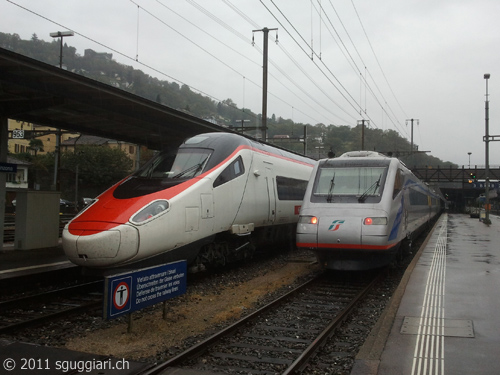 ETR 610 e ETR 470 a Bellinzona
